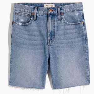 Madewell High-Rise Mid-Length Denim Shorts